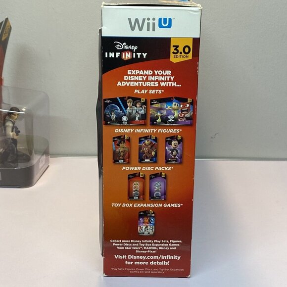 Star Wars Disney Infinity 3.0 Starter Pack Wii U + Hans Solo + Darth Vader Card - Picture 3 of 13